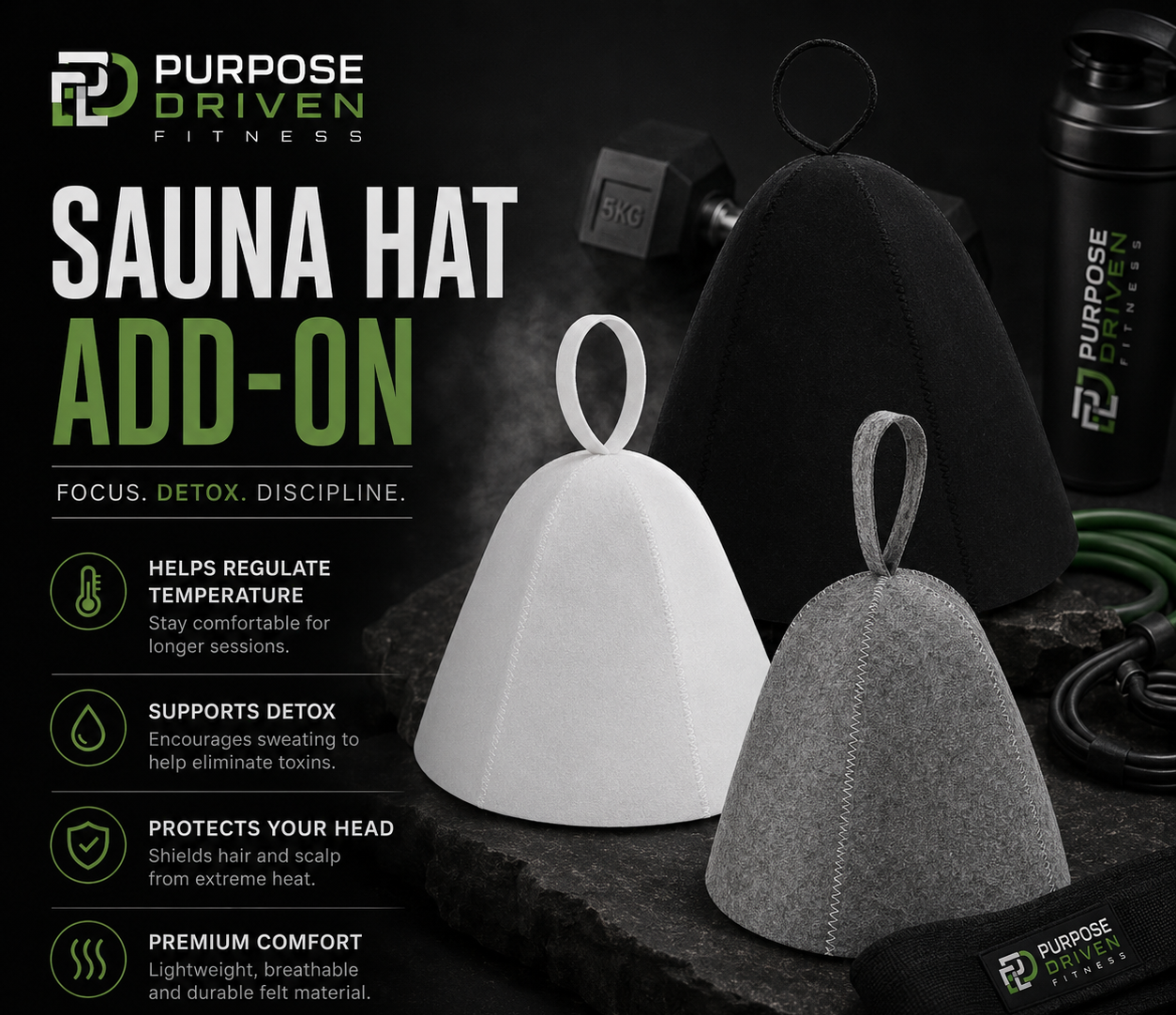 Anti Heat Sauna Hat🔥