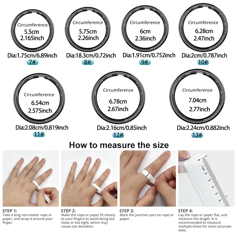 Smarter Ring für Herren