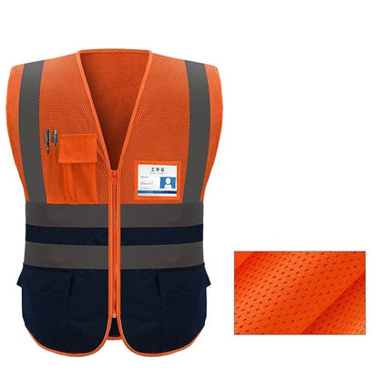 Gilet réfléchissant haute visibilité