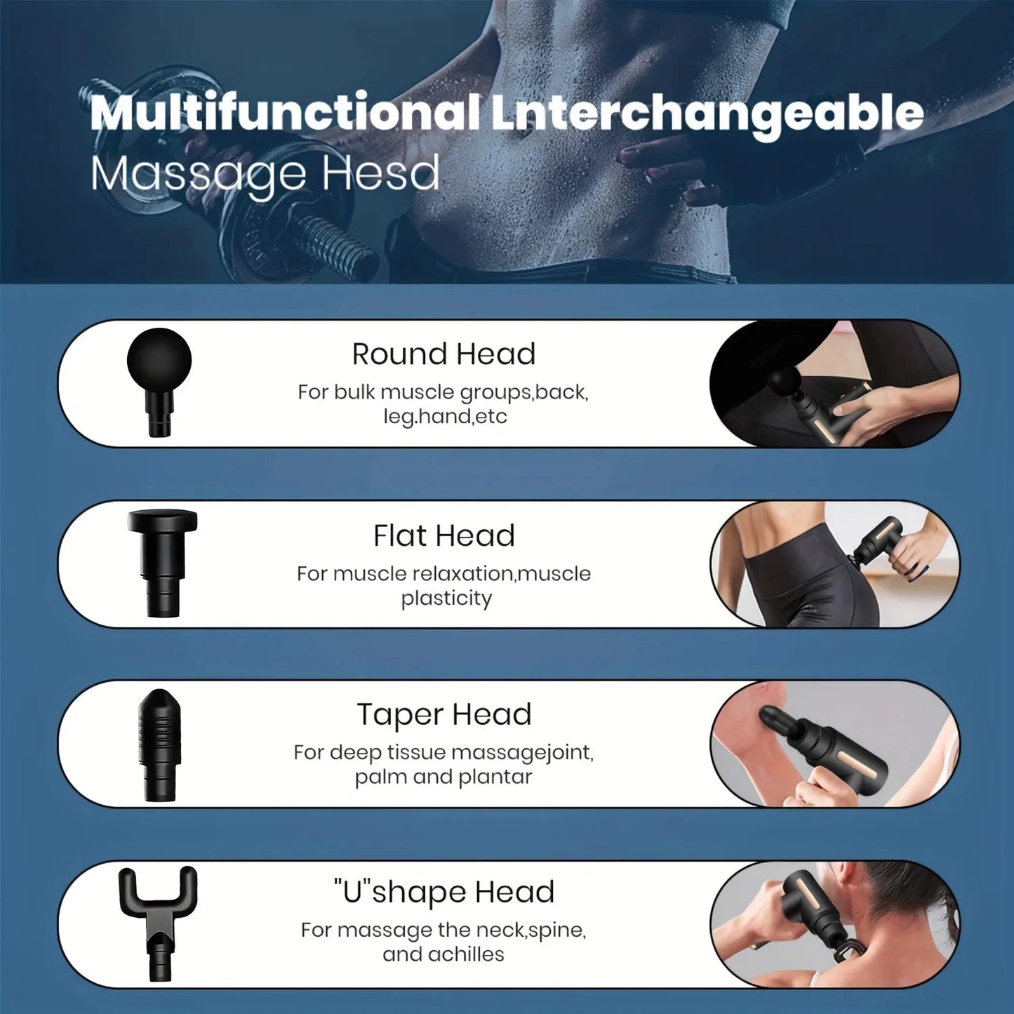 Professionelle Massagepistole